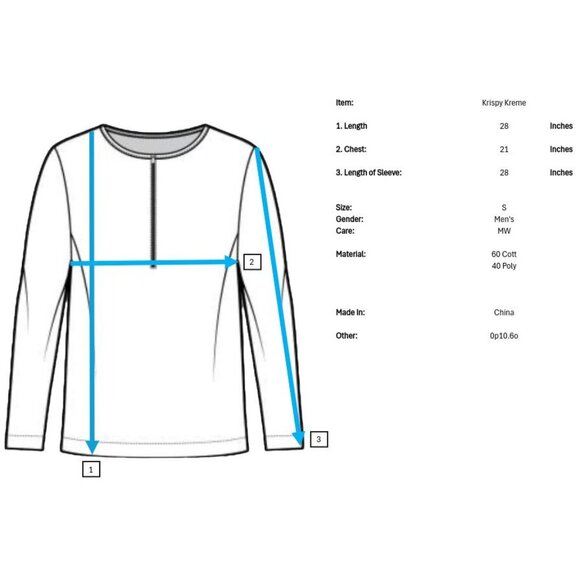 Rare Krispy Kreme Red Mens Jacket S Lightweight Employee Pockets Logo Zipper - Picture 6 of 6